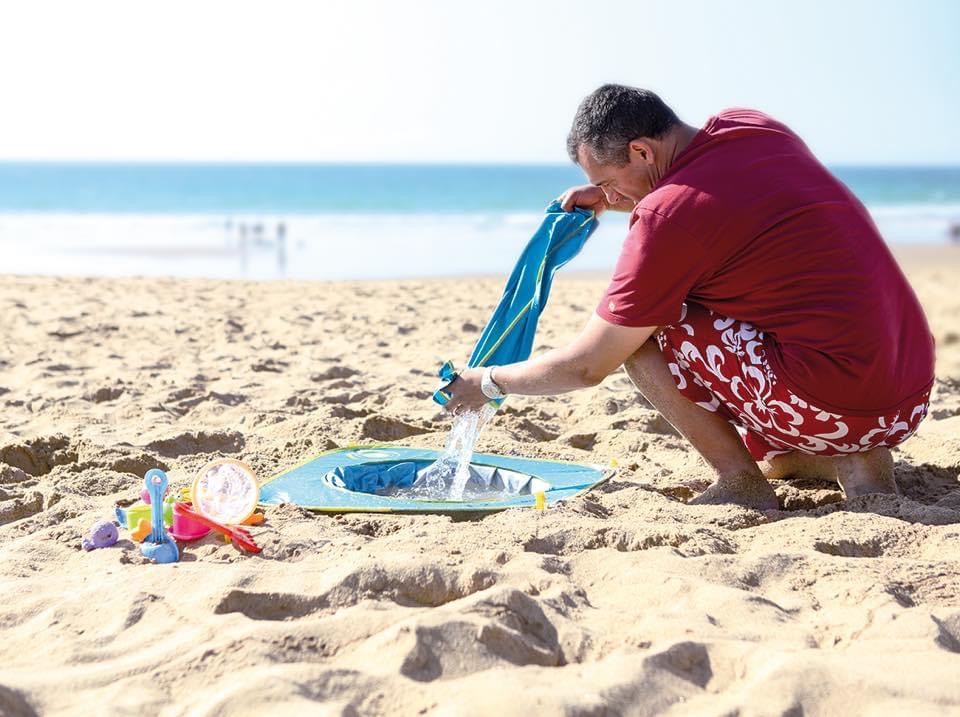 สระน้ำแบบพกพาสำหรับเด็ก LUDI "Beach" Pop-Up Swimming Pool