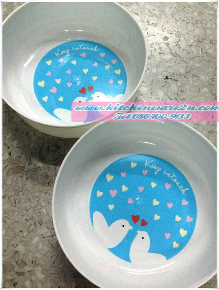 P06510 ขันน้ำ 20 ซม เกรดเอ พิมพ์ฟอยด์ เกรดห้าง JCP (ราคาส่งต่อ 1 โหล: 12 ใบ)