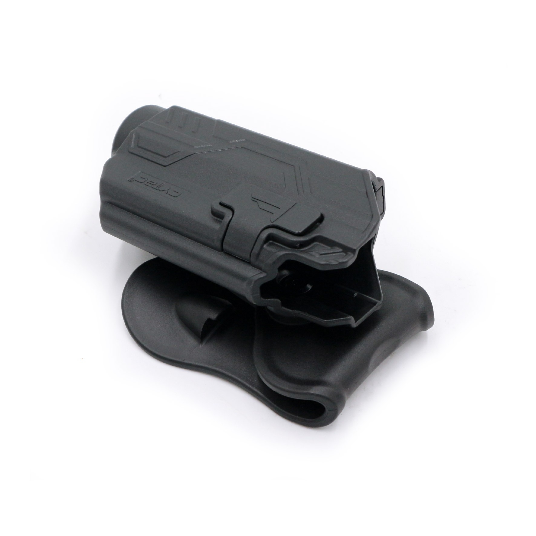 CYTAC thailand ซองพกนอก GLOCK 19 ติดไฟฉาย สามารถใช้กับไฟฉายหลายชนิด (ปลดล็อคนิ้วชี้)