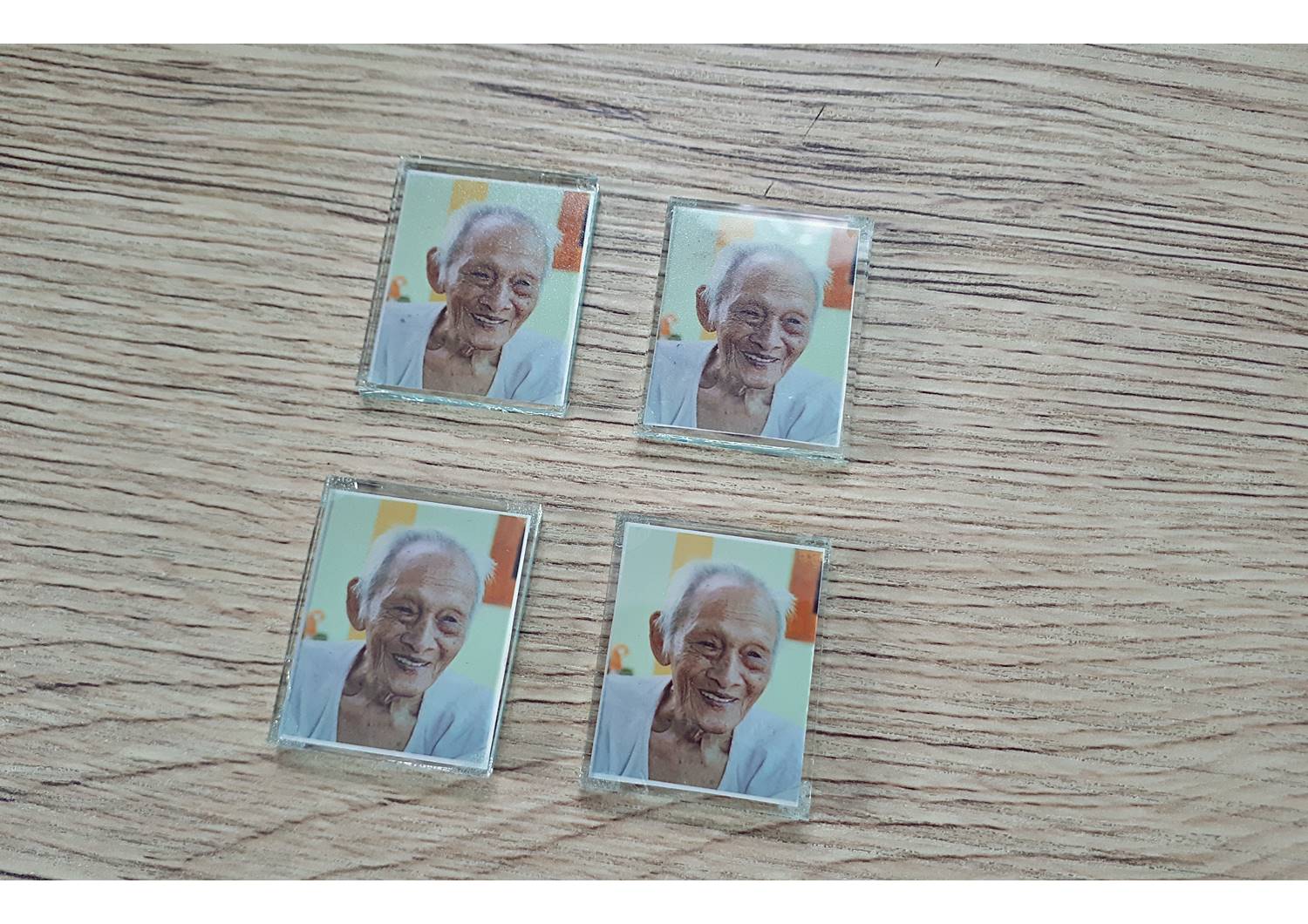 รูป อ.ปู่เม่า (ทันยุค อ.ปู่เม่า เสกอฐิษฐานจิต) ปี2560 #รับประกันแท้และทันยุคเสก