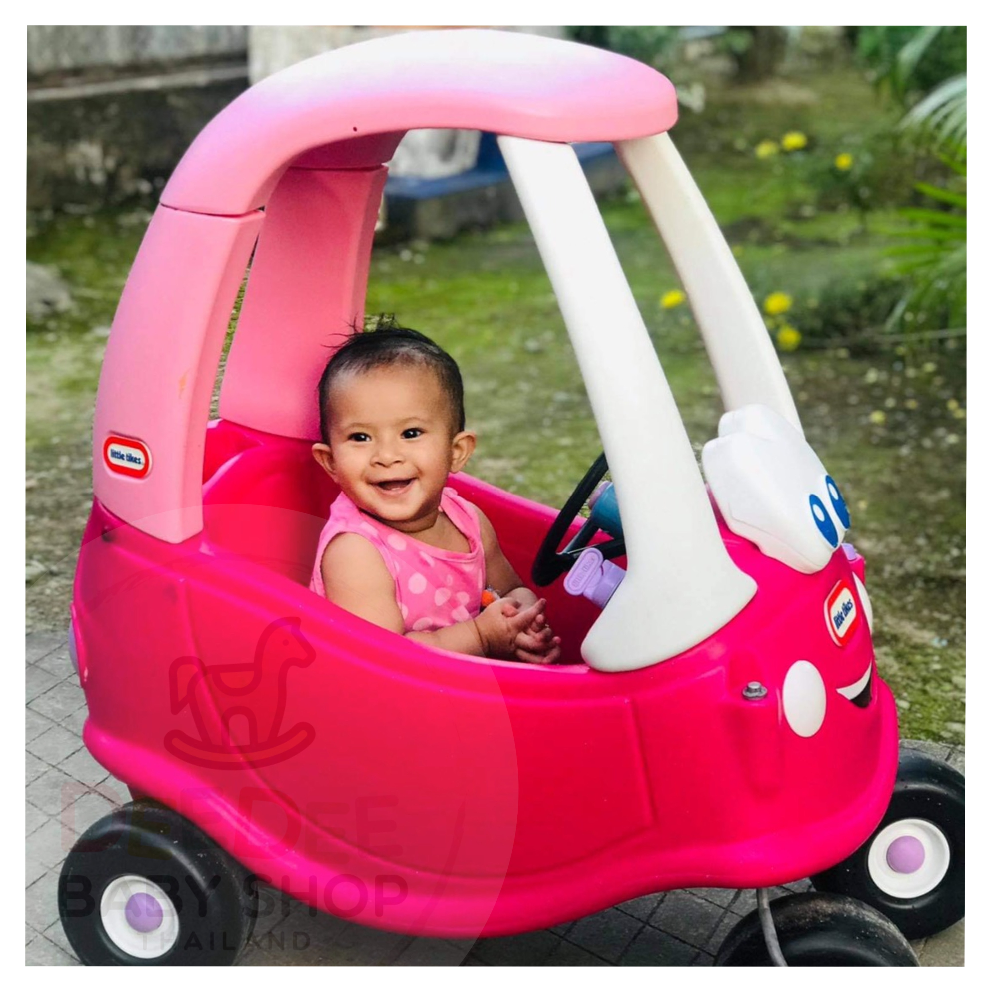 รถขาไถสำหรับเด็ก Little Tikes Cozy Coupe (Pink Glitter)