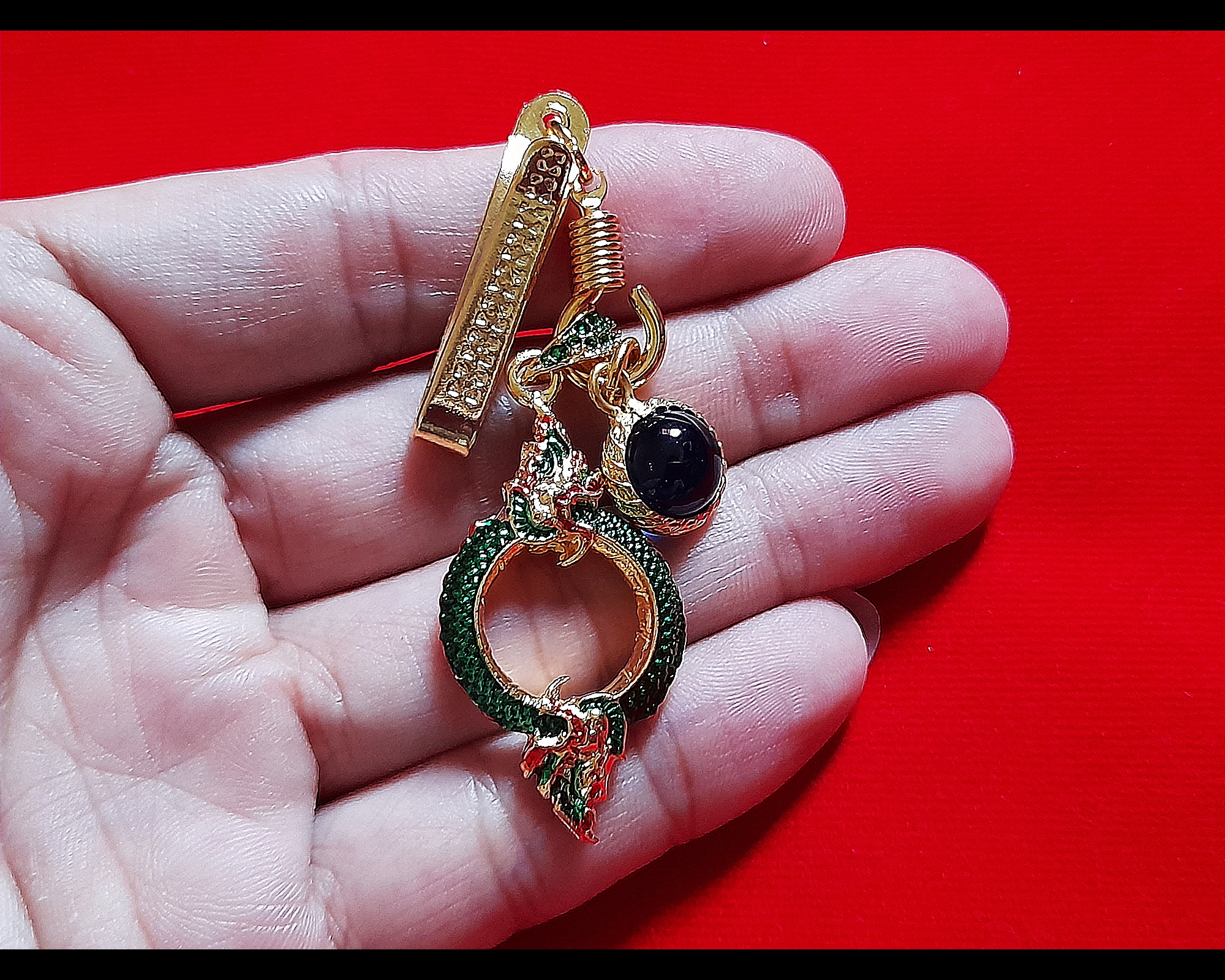 บ่วงนาคบาศ+ลูกแก้ว ราชาโชคสำเร็จศักดิ์สิทธิ์ กินไม่มีหมด ปี2564 #เข้าพิธีปลุกเสกแล้ว #รับประกันแท้