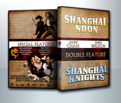 Shanghai Noon (2000) คู่ใหญ่ฟัดข้ามโลก + Shanghai Knights (2003) คู่ใหญ่ ฟัดทลายโลก ภาค 2 ( 2 DVD )