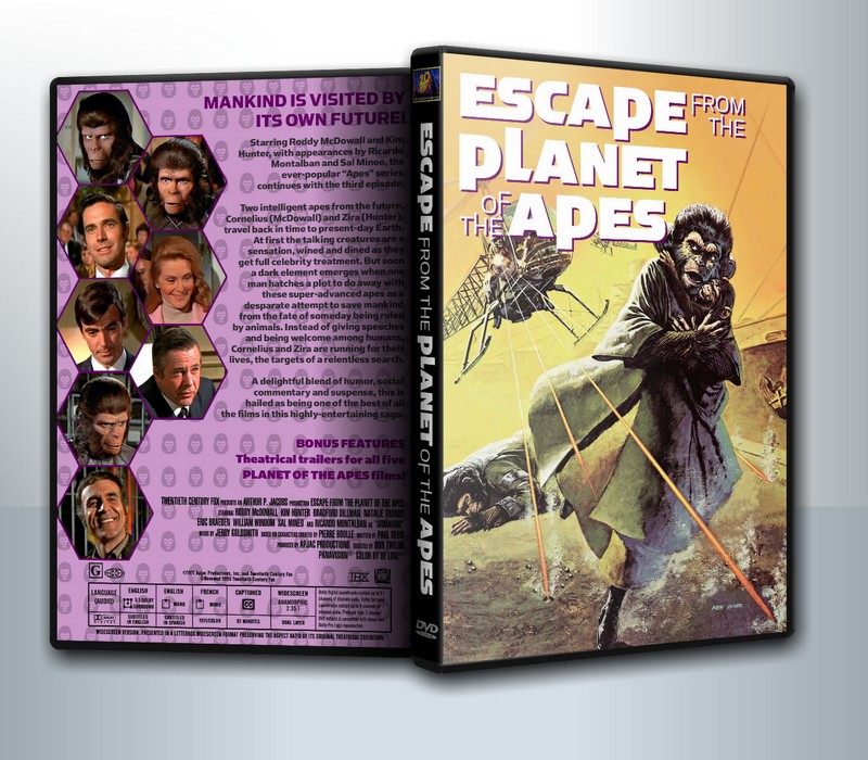 Escape From The Planet of the Apes 1971 ( 1 DVD )