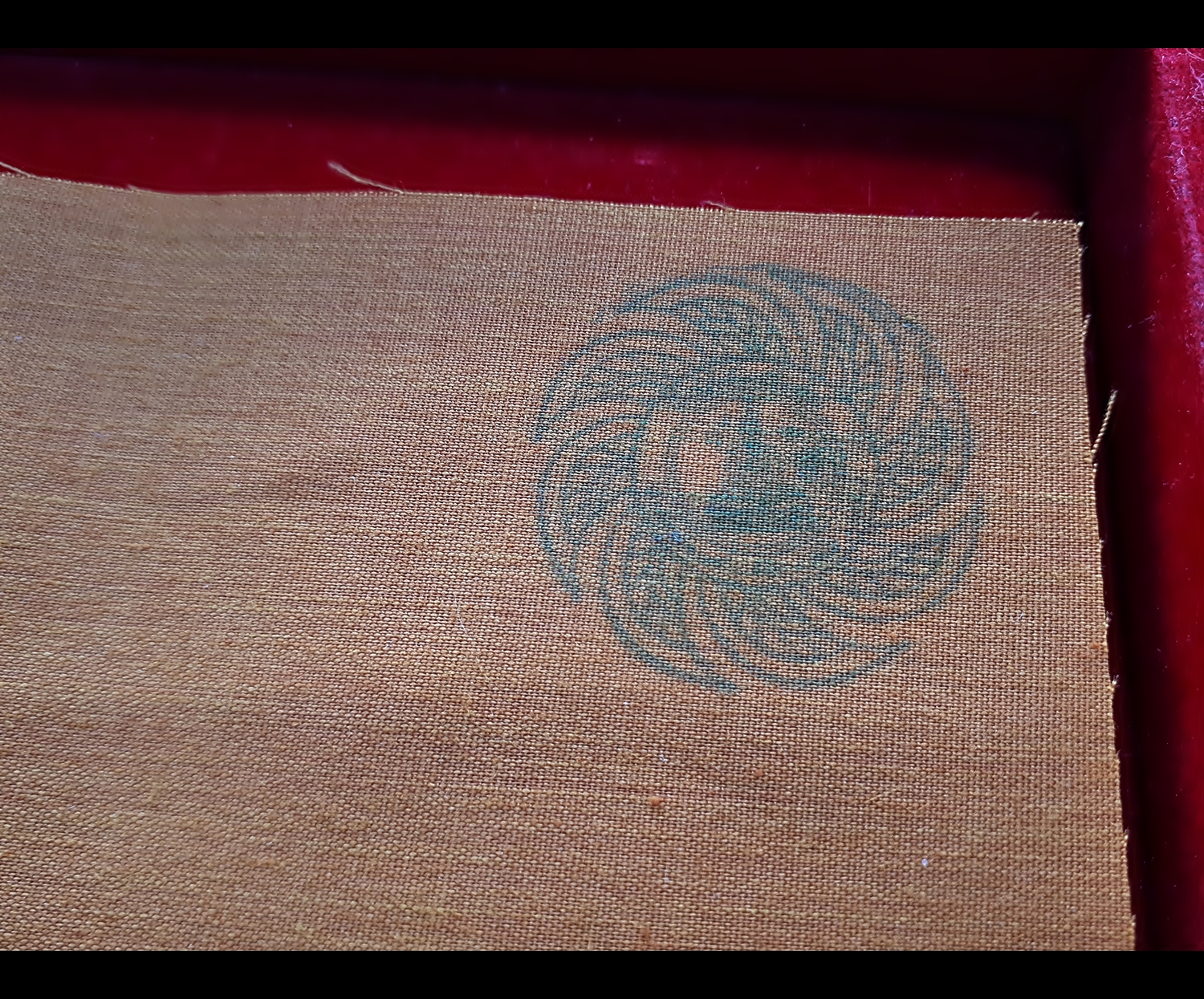 ผ้ายันต์ธงชัยพระสีวลี ยันต์นี้ลงธงค้าขายดี (แกะจากต้นฉบับลายมือหลวงพ่อกวย วัดโฆสิตาราม(วัดบ้านแค) )