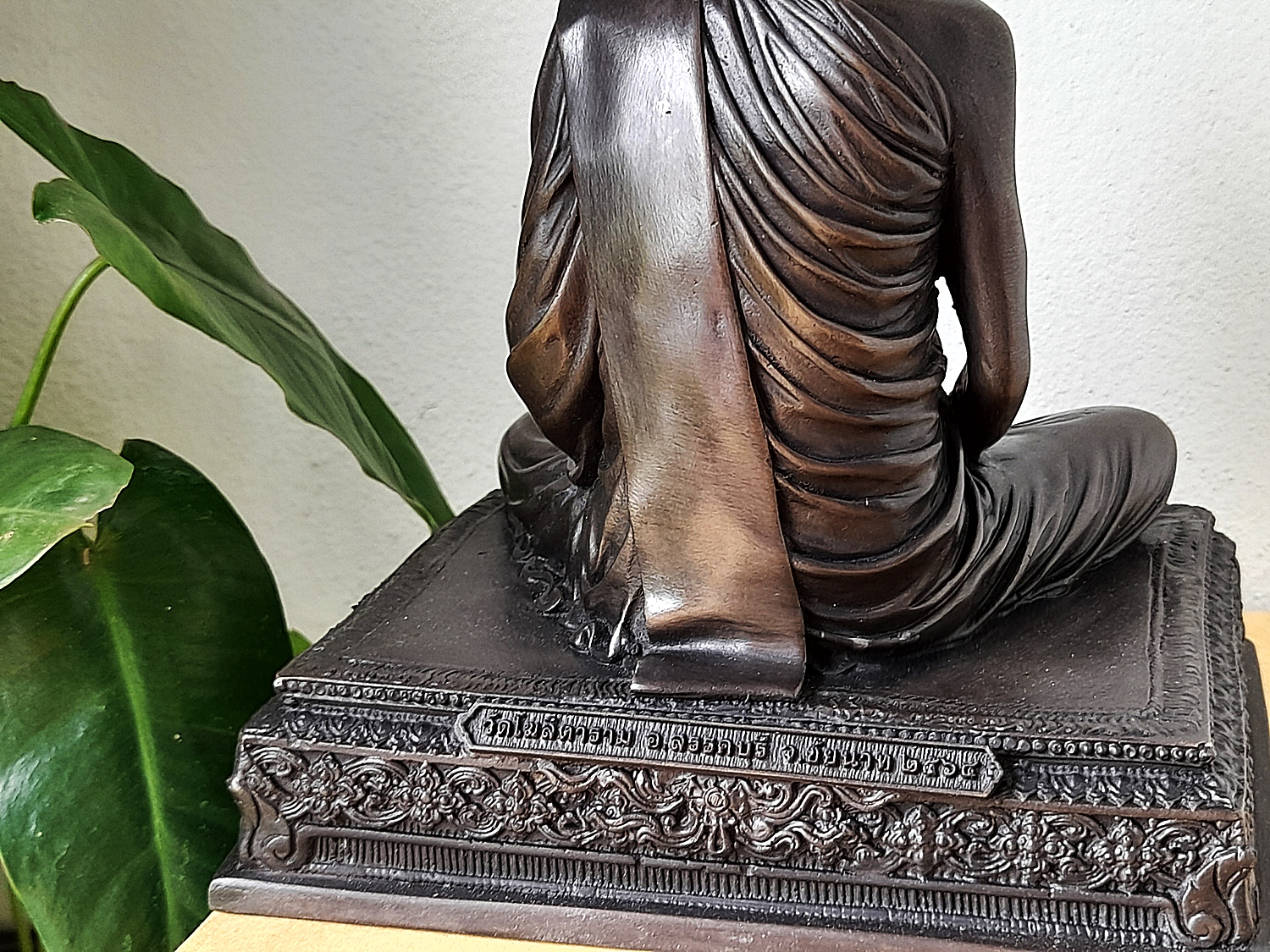 รูปหล่อ หลวงพ่อกวย (นั่งสมาธิ) วัดโฆสิตาราม(วัดบ้านแค) จ.ชัยนาท ปี2564 - (หน้าตัก5นิ้ว ใต้ฐานบรรุมวลสารเก่าหลวงพ่อกวย รอบฐานกนกลายไทย) #สร้างและปลุกเสกจากวัดโฆสิตาราม #รับประกันแท้