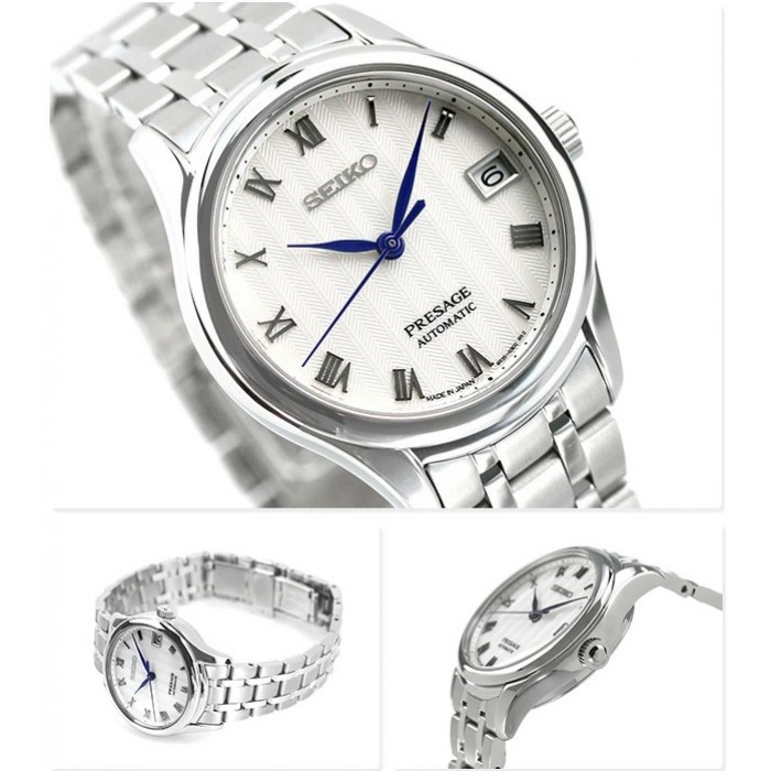 Karnvera Shop นาฬิกาข้อมือผู้หญิง Seiko Ladies Presage Automatic Watch SRPF49J1 (Made in Japan)