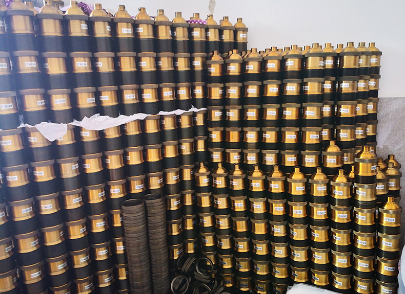 โคมไฟแขวนเพดาน แก้วทรงกลม 25cm สี Smoke Gray หัวทองเหลือง [SD6113-25-Smoke-Gray]