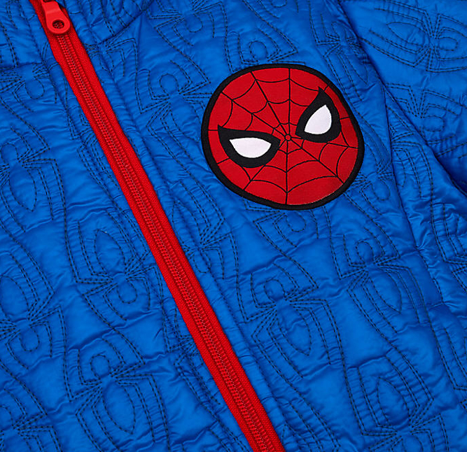 เสื้อแจ็คเก็ตกันหนาวแบบบุนวมสำหรับเด็ก Disney Spider-Man Puffer Jacket for Kids