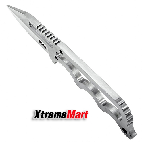 มีดพกซ่อนSOG Instinct Mini Neck Knife 2 Satin Plain Blade, Stainless Steel Handle