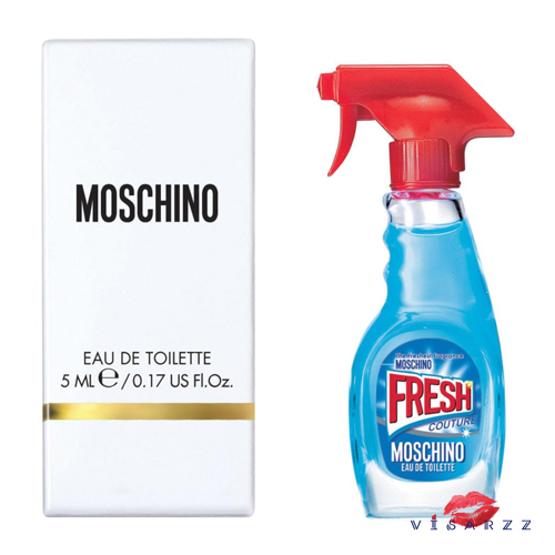 (Tester) Moschino Fresh Couture women Eau De Toilette Spray 5mL กลิ่นหอมอันสดชื่นและยังคงความเป็น Feminine เป็นกลิ่นสำหรับสาวผู้รักความสดใสแบบสบาย ๆ