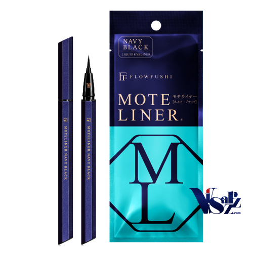 Flow Fushi Mote Liner Liquid Takumi 0.55mL # Navy Black ไลน์เนอร์สีดำอมน้ำเงินม่วง รังสรรค์แปรงพู่กันที่ดีที่สุด