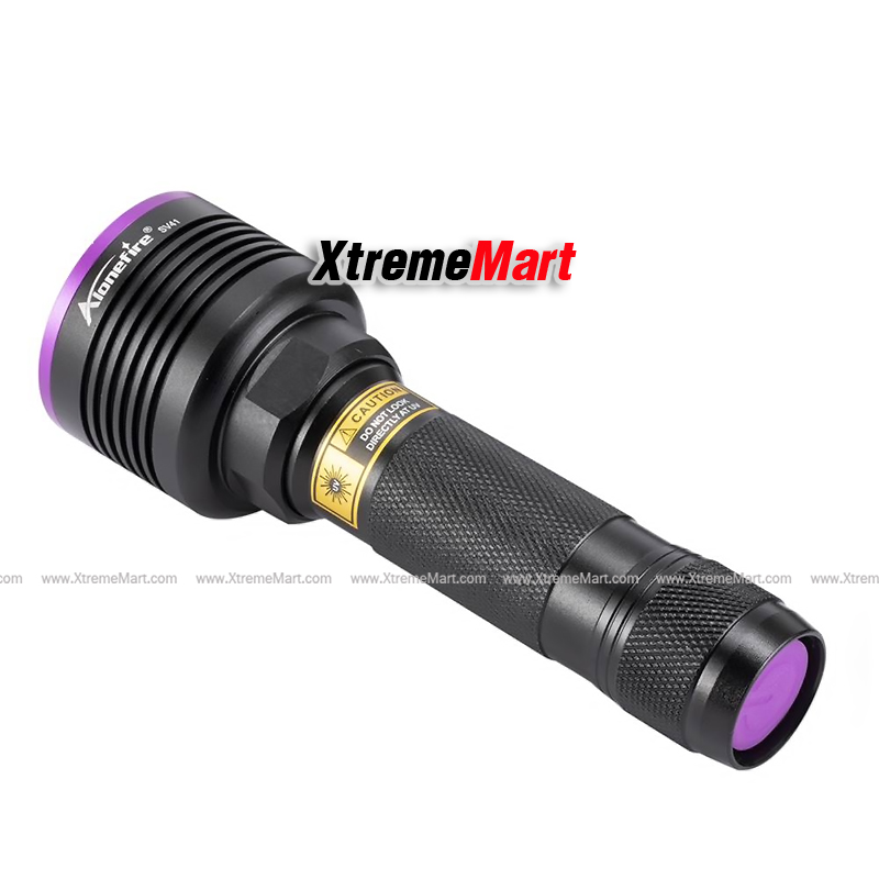 ไฟฉาย UV Alonefire SV41 15W เเสงสีม่วง ไฟฉายBlack Light ไฟฉายตรวจฉี่ ไฟฉายตรวจธนบัตร ไฟฉายส่องหาคราบเลือด
