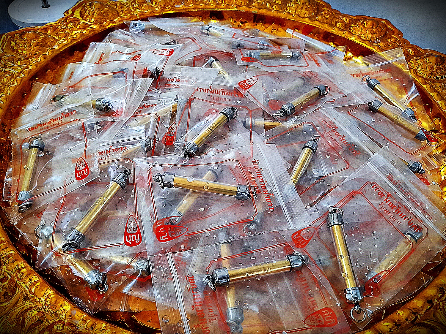 ตะกรุด นะฤาชา (วิชาเสน่ห์เมตตามหานิยมชมชอบ สาย หลวงปู่ศุข วัดปากคลองมะข่ามเฒ่า) เนื้อทองเหลือง ปี2563 #รับประกันแท้