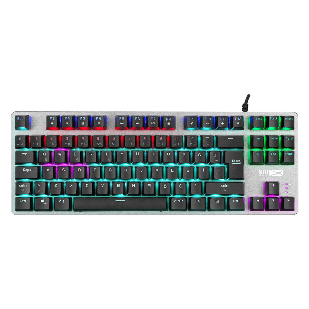 Altec Lansing Gaming Keyboard 8404 (Blue brow red Switch) คีย์บอร์ดเกมมิ่ง คีย์บอร์ดเล่นเกมส์ Mechanical