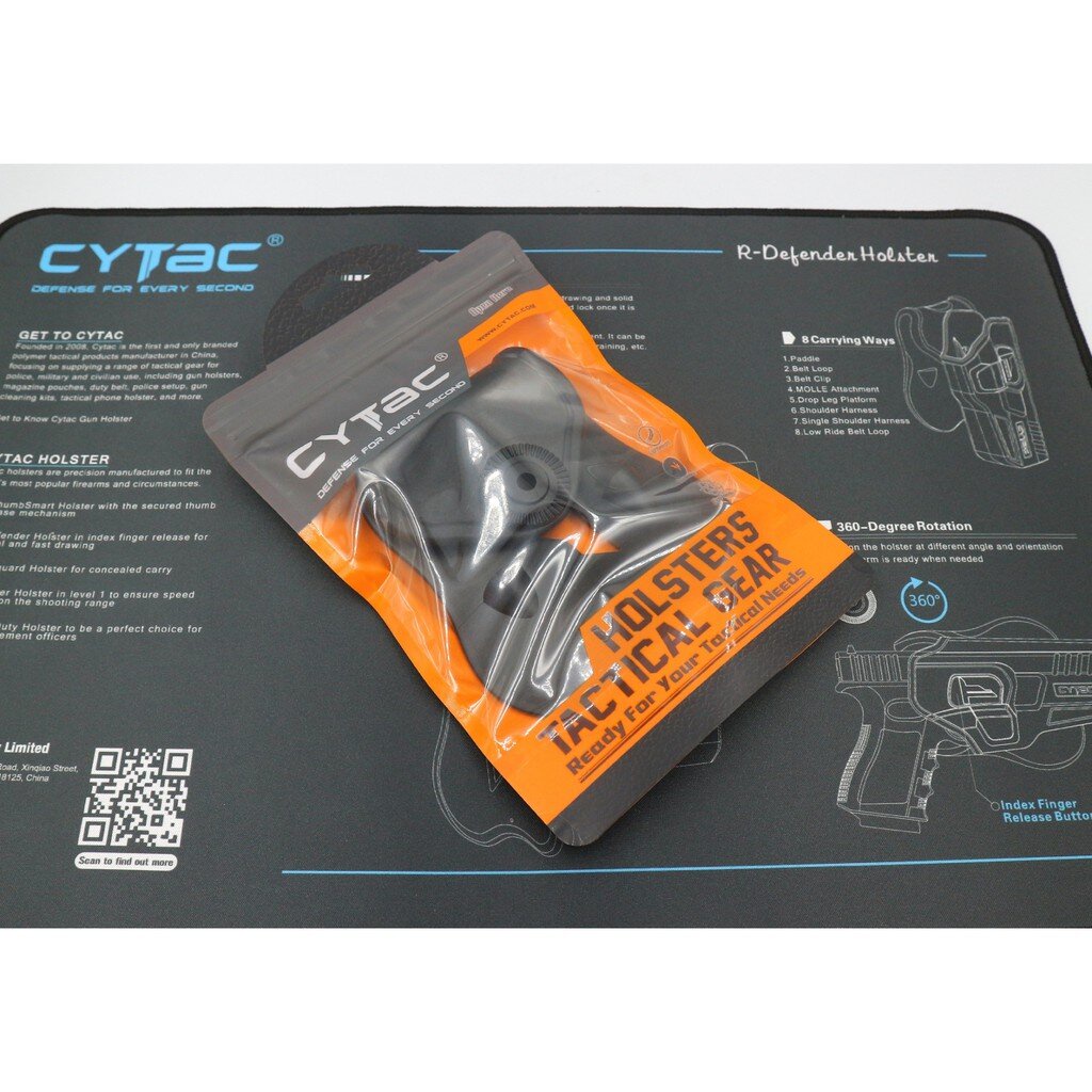 CYTAC thailand เพลทเหน็บเข็มขัด สำหรับยึดติดกับซองต่างๆ