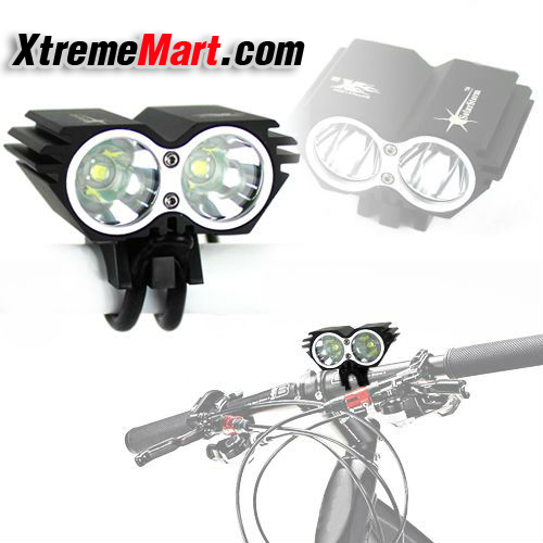 ไฟหน้าจักรยาน Bicycle Light Solarstom X2 สีดำ