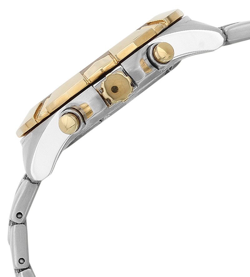 Seiko two tone Chronograph Men's Watch 100M SNDD74P1