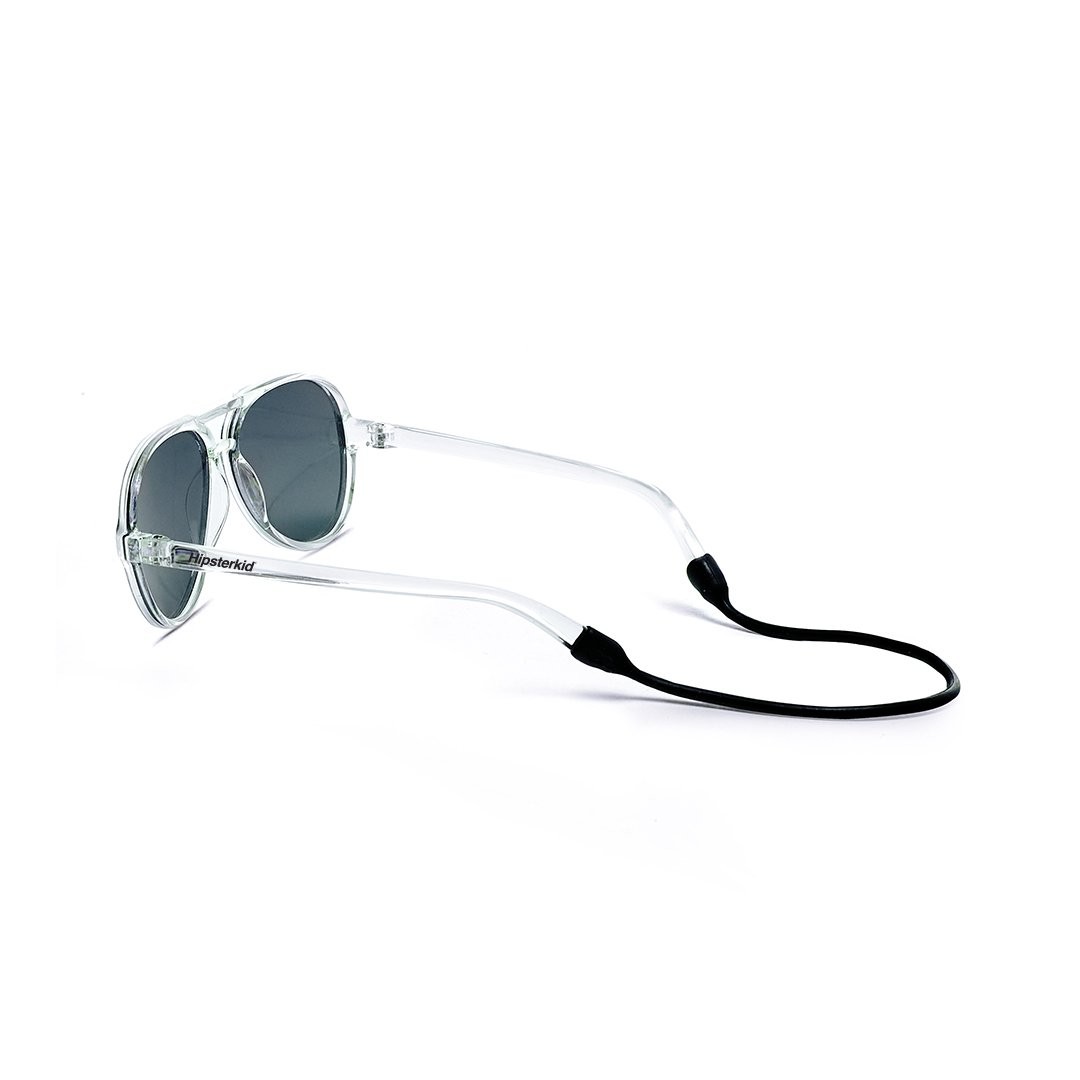 แว่นกันแดดสำหรับเด็ก Hipsterkid Polarized Baby Aviator Sunglasses (Clear)