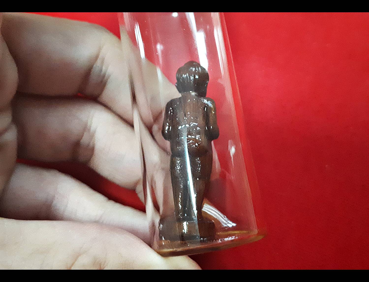 กุมารทอง (ไม้แกะสลักแช่น้ำมัน) หลวงพ่อวิชา #รับประกันแท้