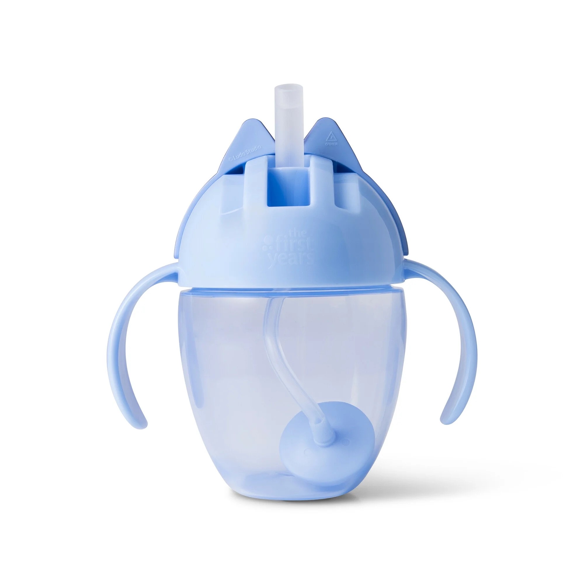 แก้วหัดดื่มสำหรับเด็กเล็ก The First Years Bluey Weighted Straw Trainer Cup
