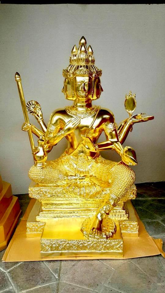รูปหล่อ พระพรหม 20นิ้ว ปิดทองคำแท้