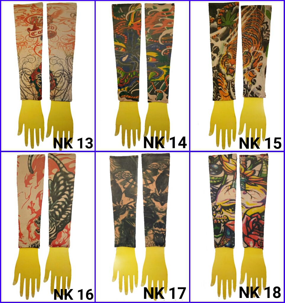 ปลอกแขนลายสัก ปลอกแขนลายแทททู ปลอกแขนมีลาย