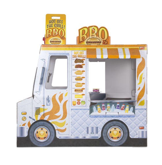 บ้านจำลองทรงรถขายอาหาร Melissa & Doug Food Truck Indoor Playhouse