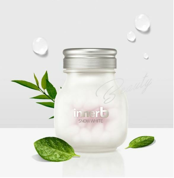 (กล่องขาว) Innerb Snow White 500mg x 56 Capsules สูตรใหม่ Snowwhite ขาว x2 สูตรเพื่อเน้นผิวขาวกระจ่างใสแบบเข้มข้น x2 ช่วยเรื่องความขาวใส ผิวขาวขึ้นจนรู้สึกได้ เหมาะสำหรับผู้ที่ผิวขาดน้ำ หมองคล้ำ แห้งกร้าน มีริ้วรอย ให้ผิวกลับมามีผิวชุ่มชื้นและขาวใส น่าสัม
