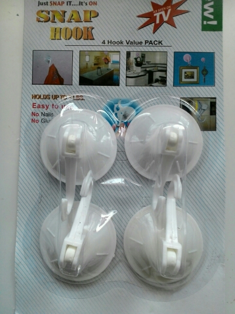 SNAP HOOK ที่แขวนของสุญญากาศ