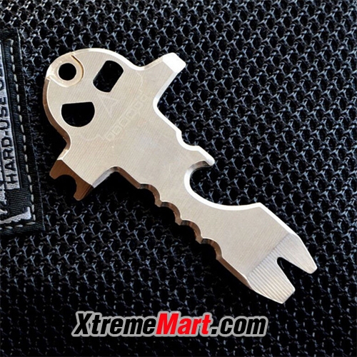 เครื่องมืออเนกประสงค์ 6 in 1 EDC Multi-functional Tools Skull Pumpkin Shape - SILVER