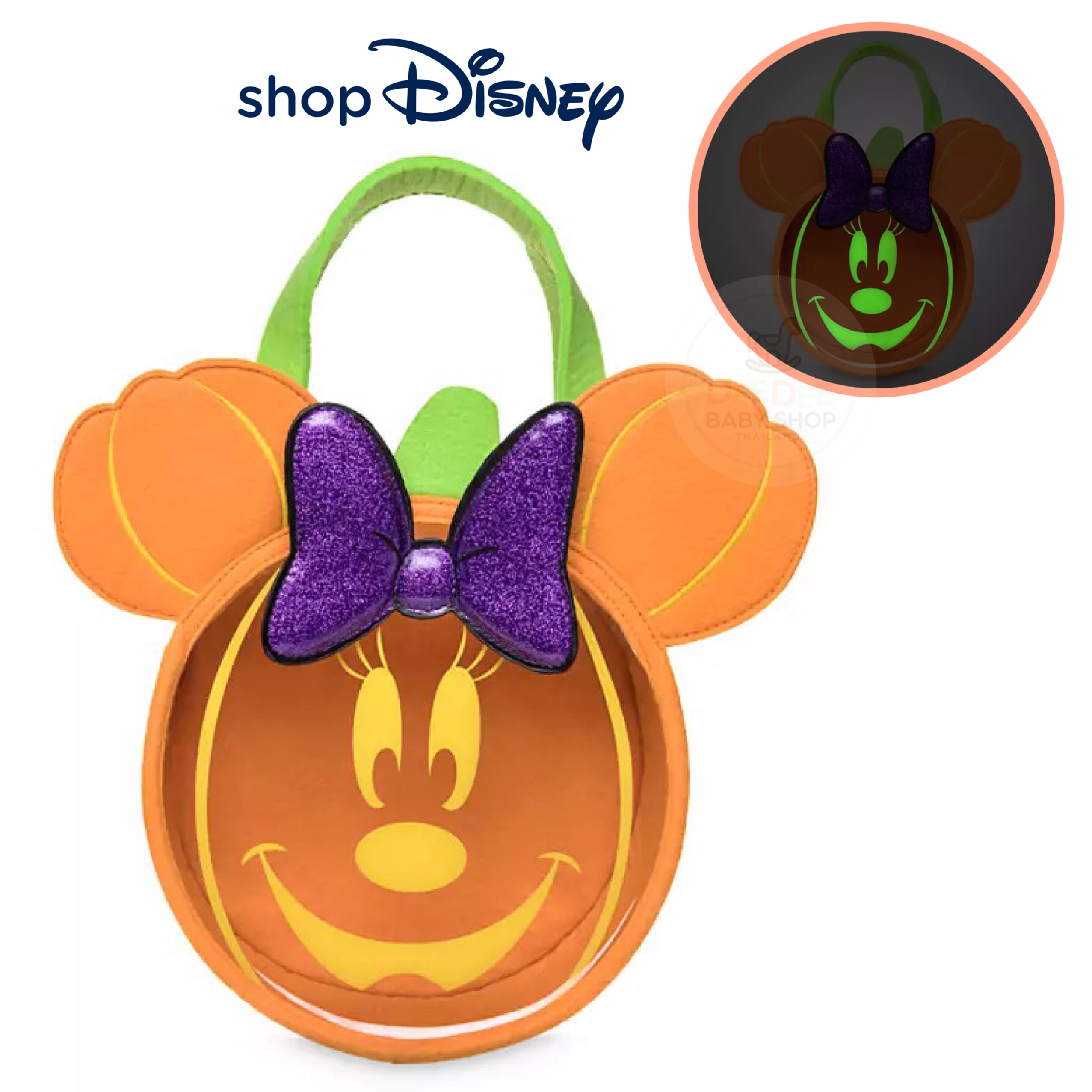กระเป๋าฮาโลวีนเอนกประสงค์ Disney Minnie Mouse Trick or Treat Bag