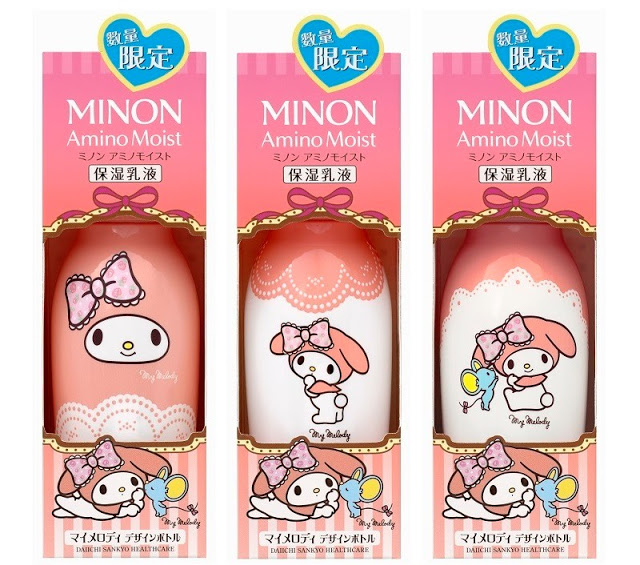 (Limited Edition My Melody ขวดลายที่ 3) Minon Amino Moist Charge Milk 100g มิลค์โลชั่นบำรุงผิวหน้า อ่อนโยนแม้ผิวบอบบางแพ้ง่าย มอบความนุ่มชุ่มชื้นให้ผิว ด้วยอะมิโน 9 ชนิด และส่วนผสมที่อ่อนโยนต่อผิวบอบบาง เก็บกักความชุ่มชื้นให้ผิว ป้องกันไม่ให้ผิวแห้งและเกิ