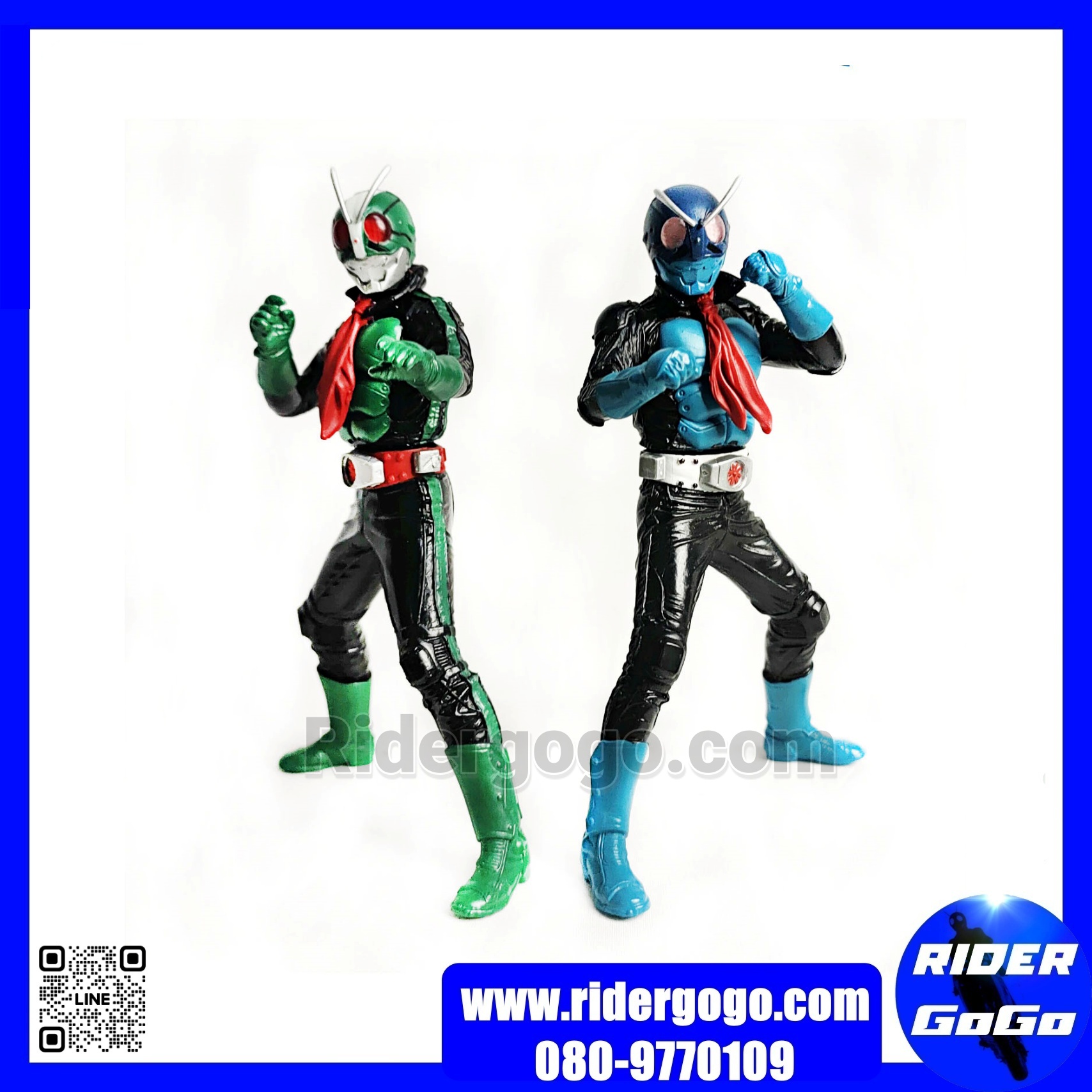 โมเดล มาสไรเดอร์ ไอ้มดแดง คาเมนไรเดอร์ เดอะเฟิร์ส วี1 วี2 Bandai Ultimate Solid HDM Masked Rider The First V1 V2