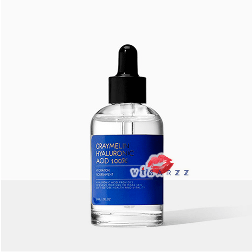Graymelin Hyaluronic Serum 50mL เกรย์เมลิน เซรั่มฮยาลูรอนิก เติมน้ำให้ผิวอิ่มฟู เนียนเรียบตึง และเก็บกักความชุ่มชื้นได้ยาวนานทั้งวัน ด้วยฮยาลูรอนนิกแอซิด