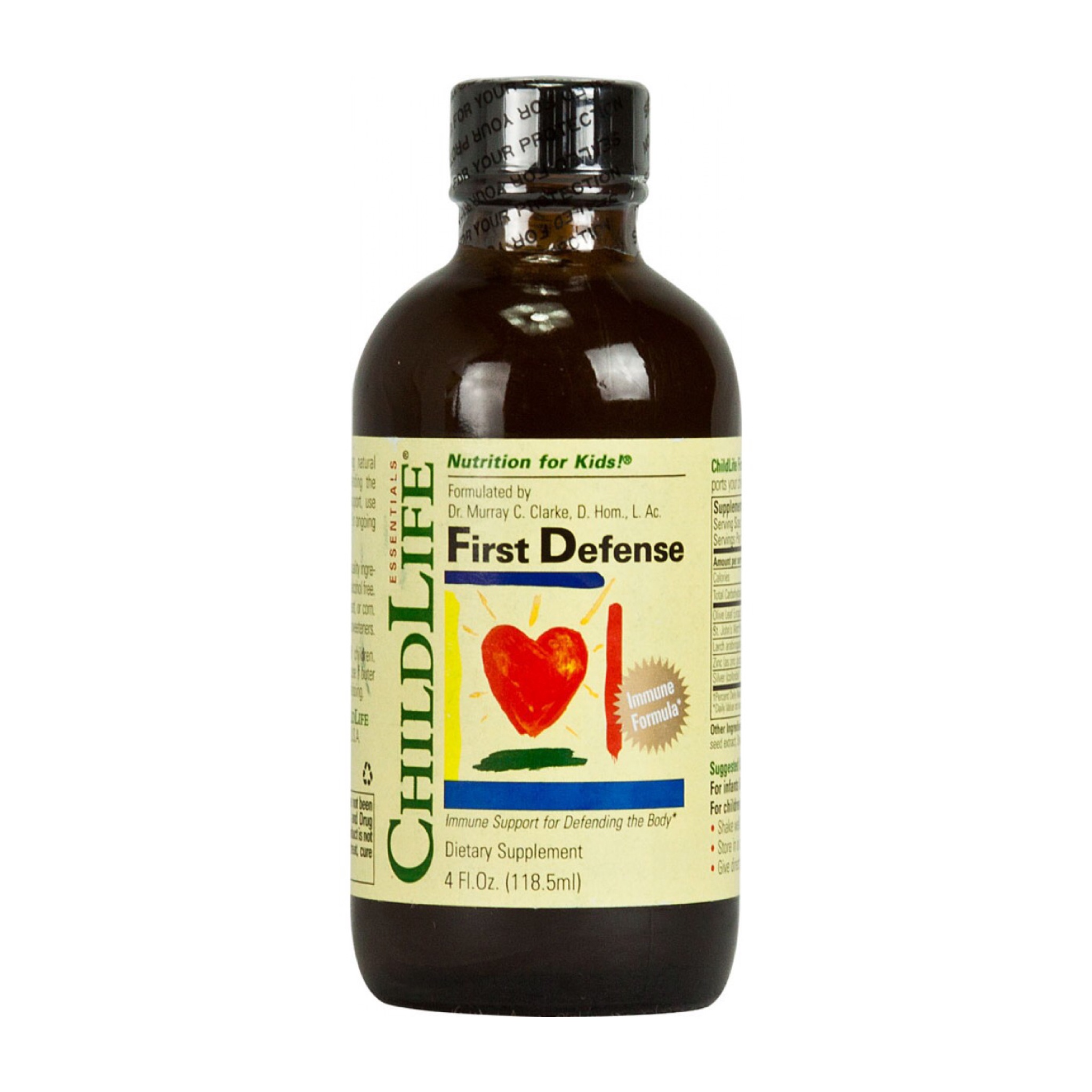 สมุนไพรเสริมภูมิต้านทานชนิดเข้มข้นพิเศษ ChildLife Essentials First Defense : Immune Support for Defending the Body