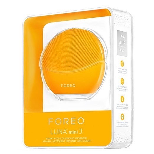 Foreo Luna Mini 3 สี Yellow Sun Flower เครื่องล้างหน้าสุดฮิต ทำความสะอาดสิ่งสกปรกได้ 99.5% พกพาสะดวก ขนซิลิโคนคือนุ่ม และไม่สะสมเชื้อแบคทีเรีย เชื้อรา ชาร์ตแบตทีใช้ได้หลายเดือน พกไปได้ทุกที่ ตอนนี้วี่ติดมากค่ะ ต้องใช้ทุกวัน