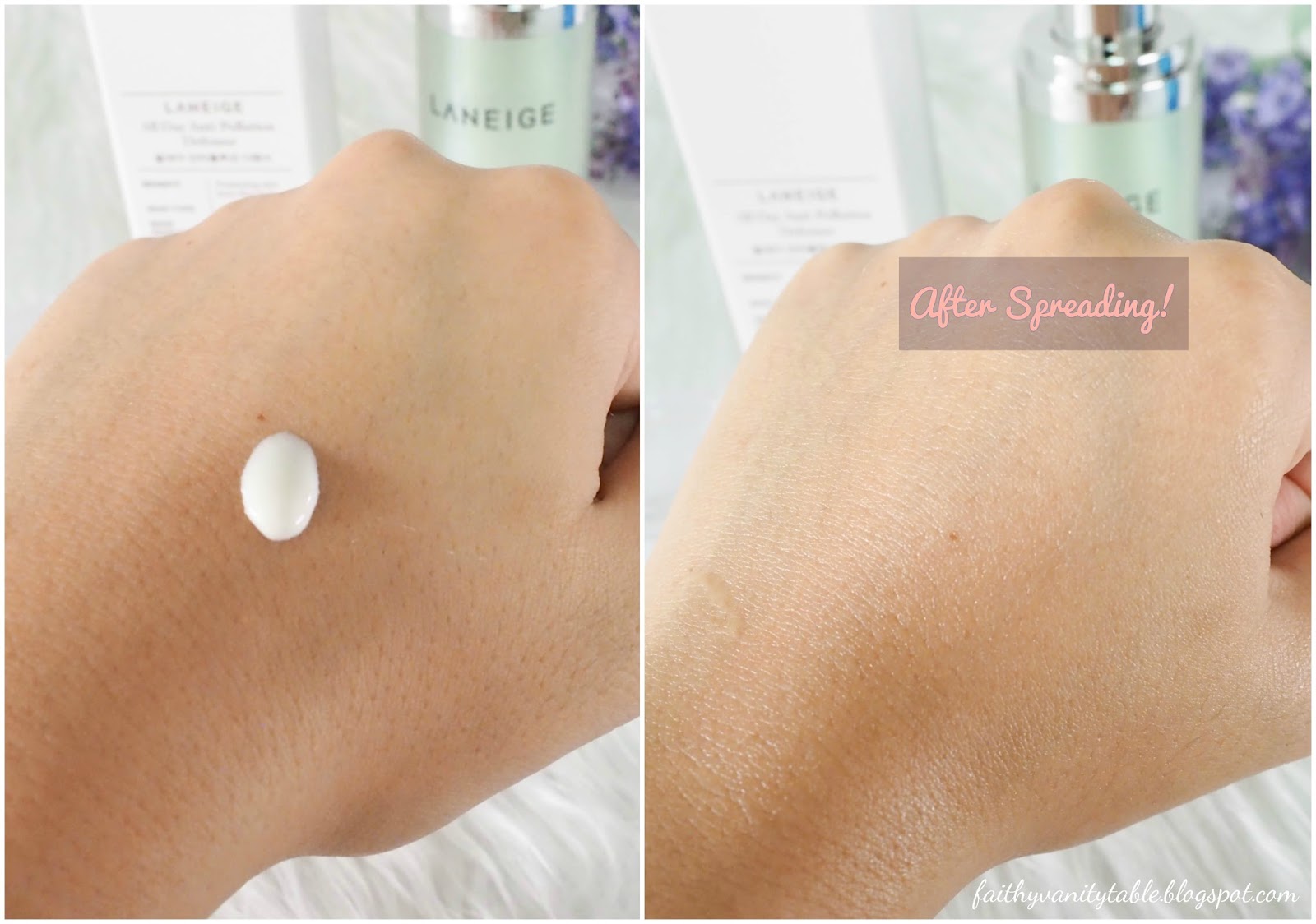 (Tester) Laneige All day Anti Pollution Defensor 10mL ผลิตภัณฑ์ปกป้องผิวจากแสงแดด ฝุ่นควัน และมลภาวะ ด้วยเทคโนโลยี DUST BLOCK™