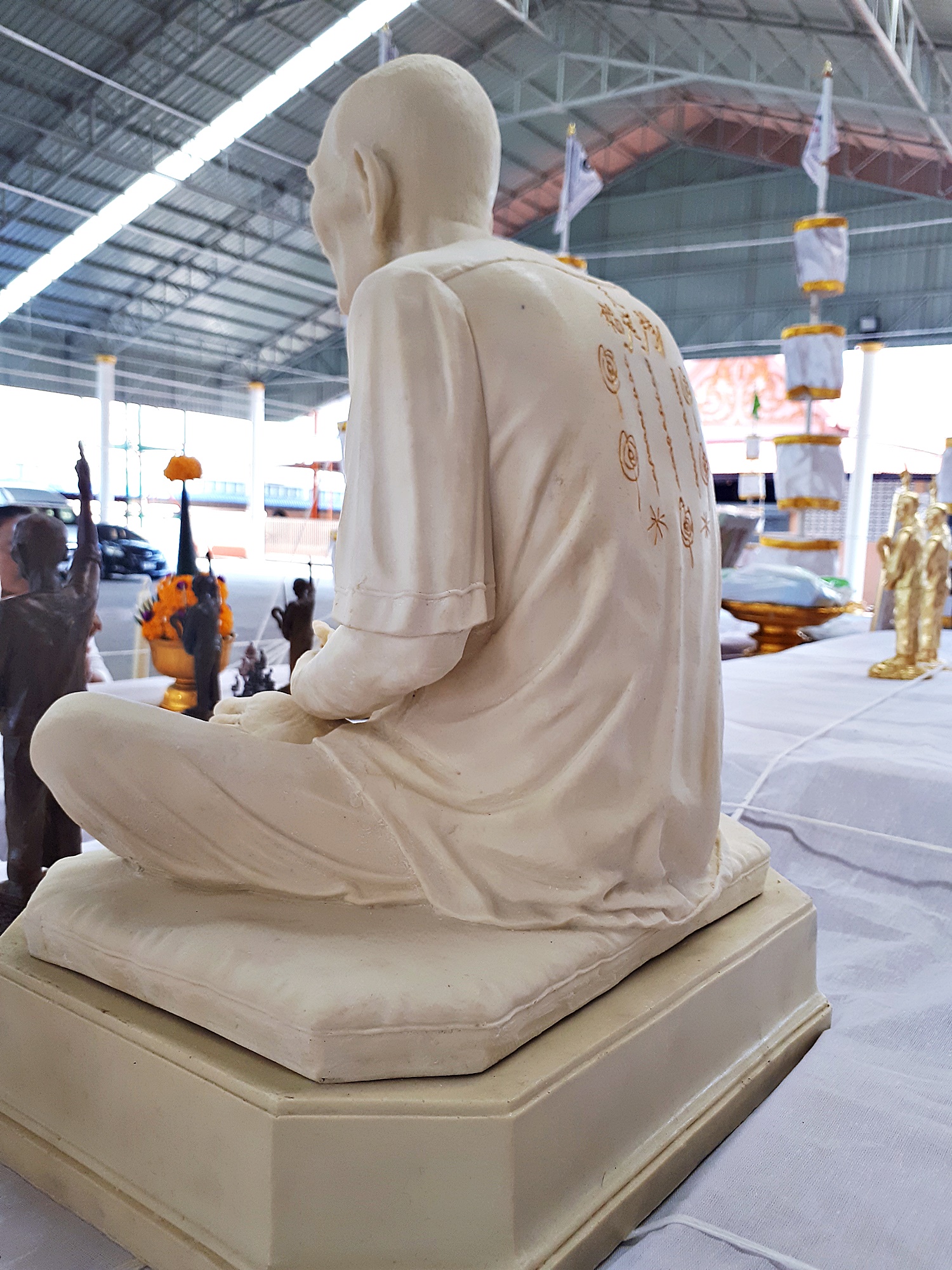 รูปหล่อ เซียนแปะโรงสี วัดศาลเจ้า หน้าตัก 12 นิ้ว องค์ขนาดใหญ่ หลวงพี่เก่ง ปลุกเสก