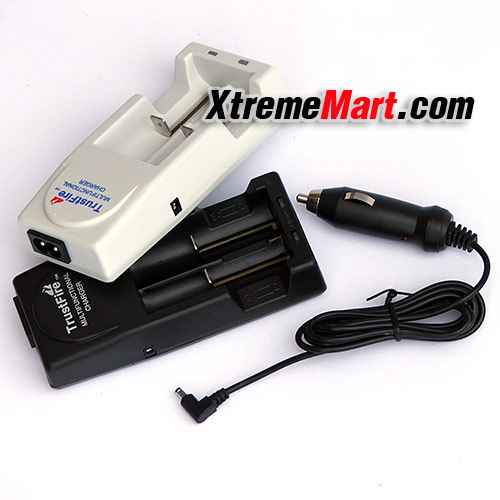 12V Car Cigarette Lighter Adapter สำหรับเครื่องชาร์จ Trustfire TR-001