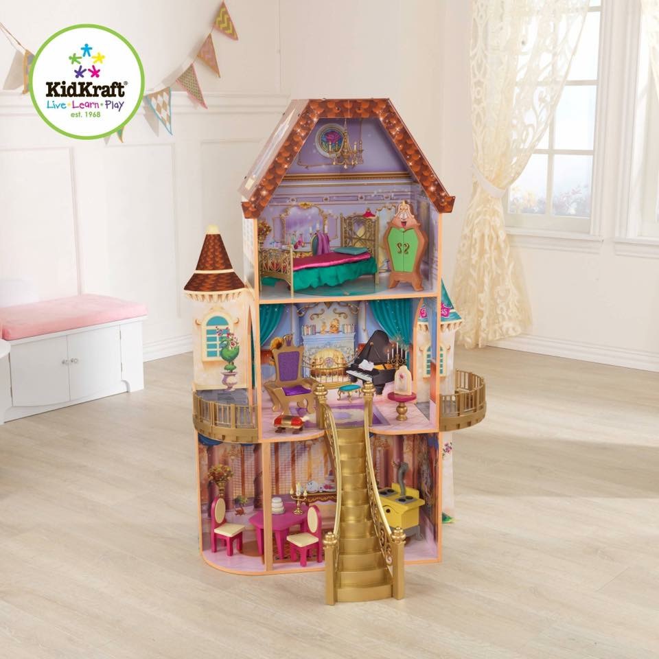 ปราสาทเจ้าหญิงเบล KidKraft Disney Belle Enchanted Dollhouse