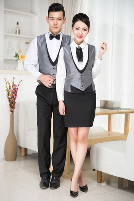 N6205010 ชุดพนักงานไนท์คลับ,Night wear,Tooling Bar Waiter,ชุดพนักงานบาร์,ชุดพนักงานโรงหนัง,ชุดพนักงานโรงละคร คาซิโน N6205010 สีภาพ L XL XXL 3XL