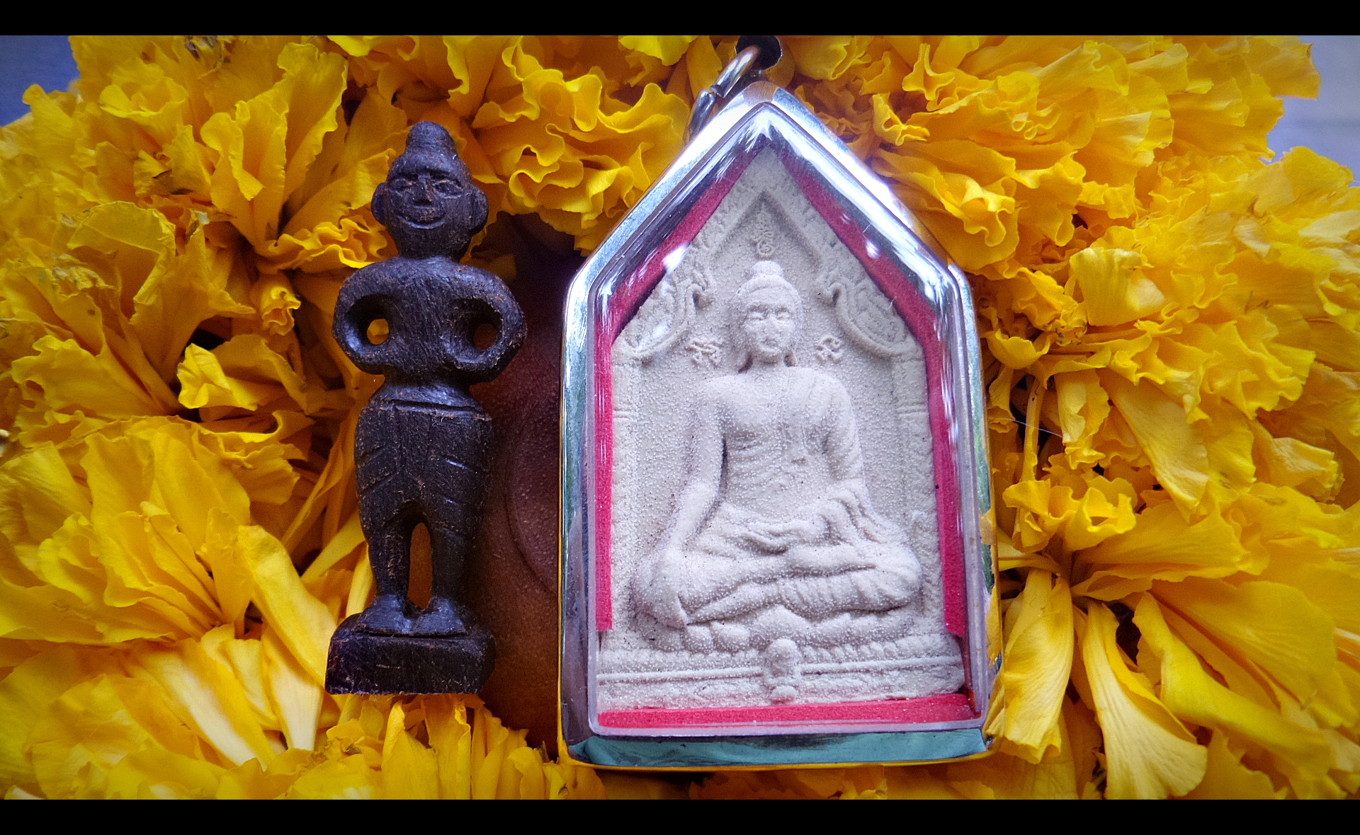 กุมารทองเทพฤทธิ์ (กุมารเทพอสูรน้อย) ไม้แกะ รุ่น5 #รับประกันแท้ - สำนัก อ.กฤษณะ ธเนศไพศาล สํานักไสยเทวะ