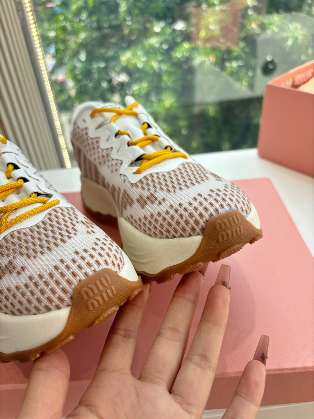 รองเท้า mm technical fabric sneakers size 35-45