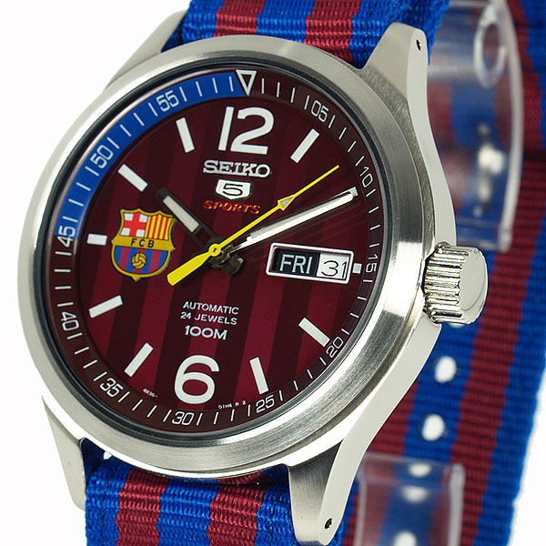 Seiko 5 Sports Blue/Red Watch SRP305K1