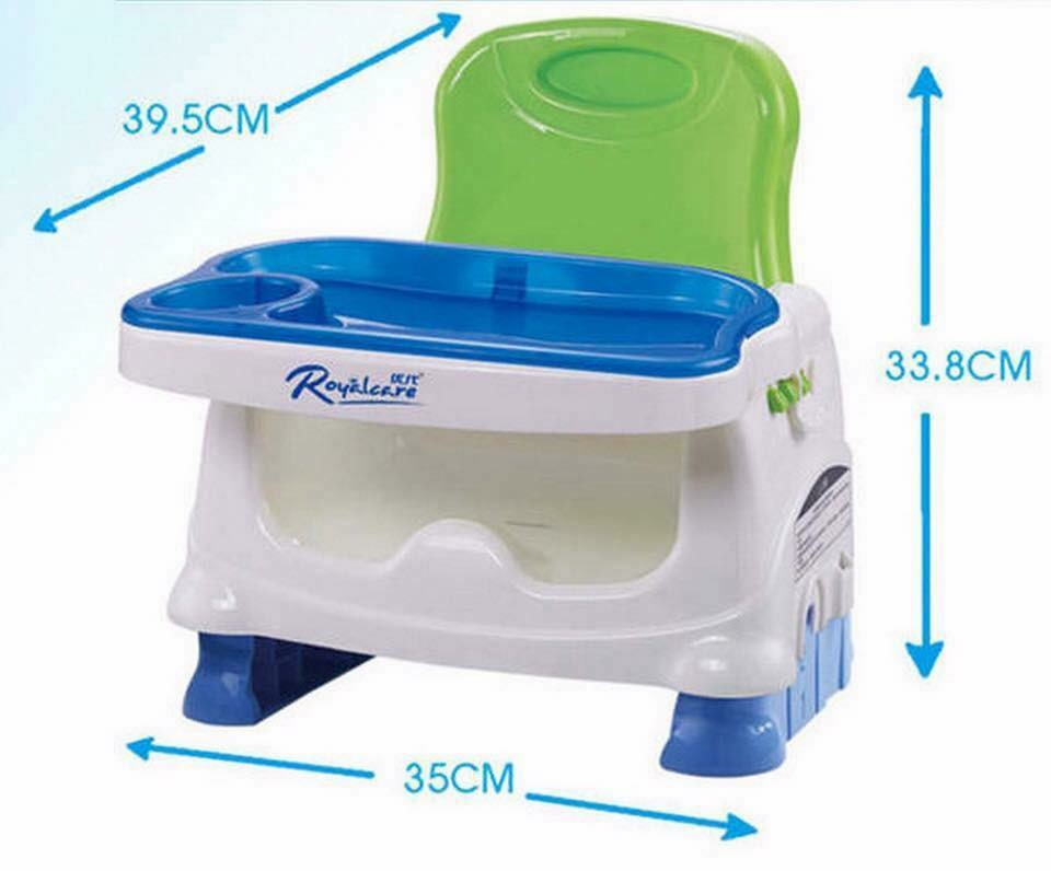 เก้าอี้ทานข้าวพร้อมของเล่นเสริมพัฒนาการ Royalcare Booster Seat Rainforest