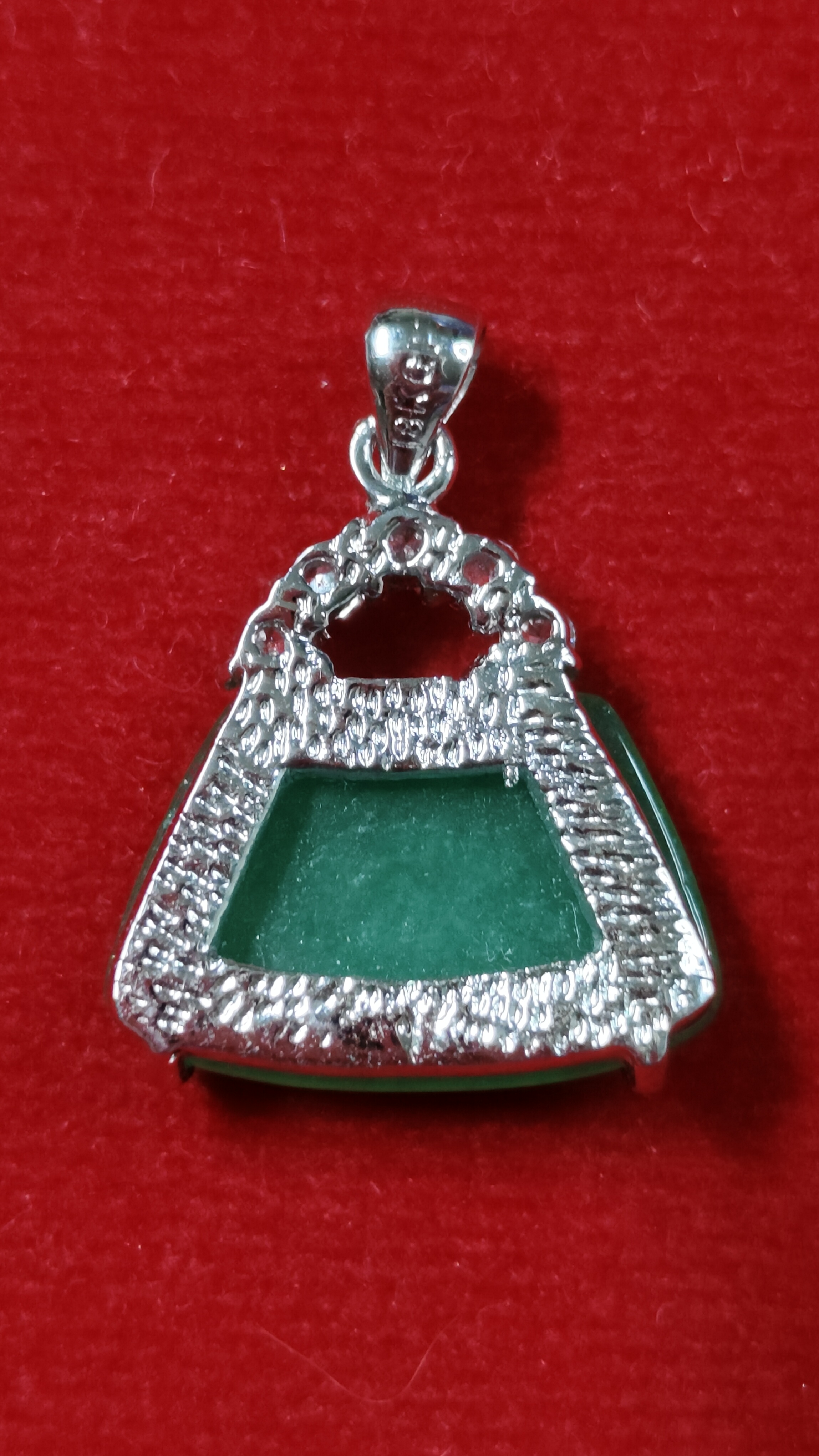 #จี้หยกฝังเพชรรัสเซีย รหัสC-030