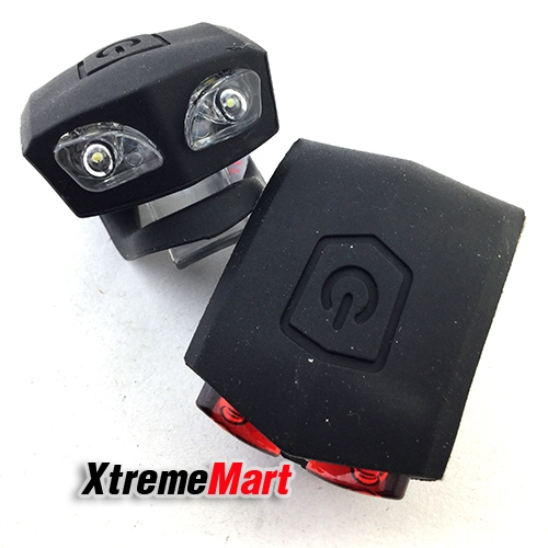 ไฟฉายติดท้ายจักรยาน Pooshing Boshing Bicycle Light (เฉพาะไฟฉาย)