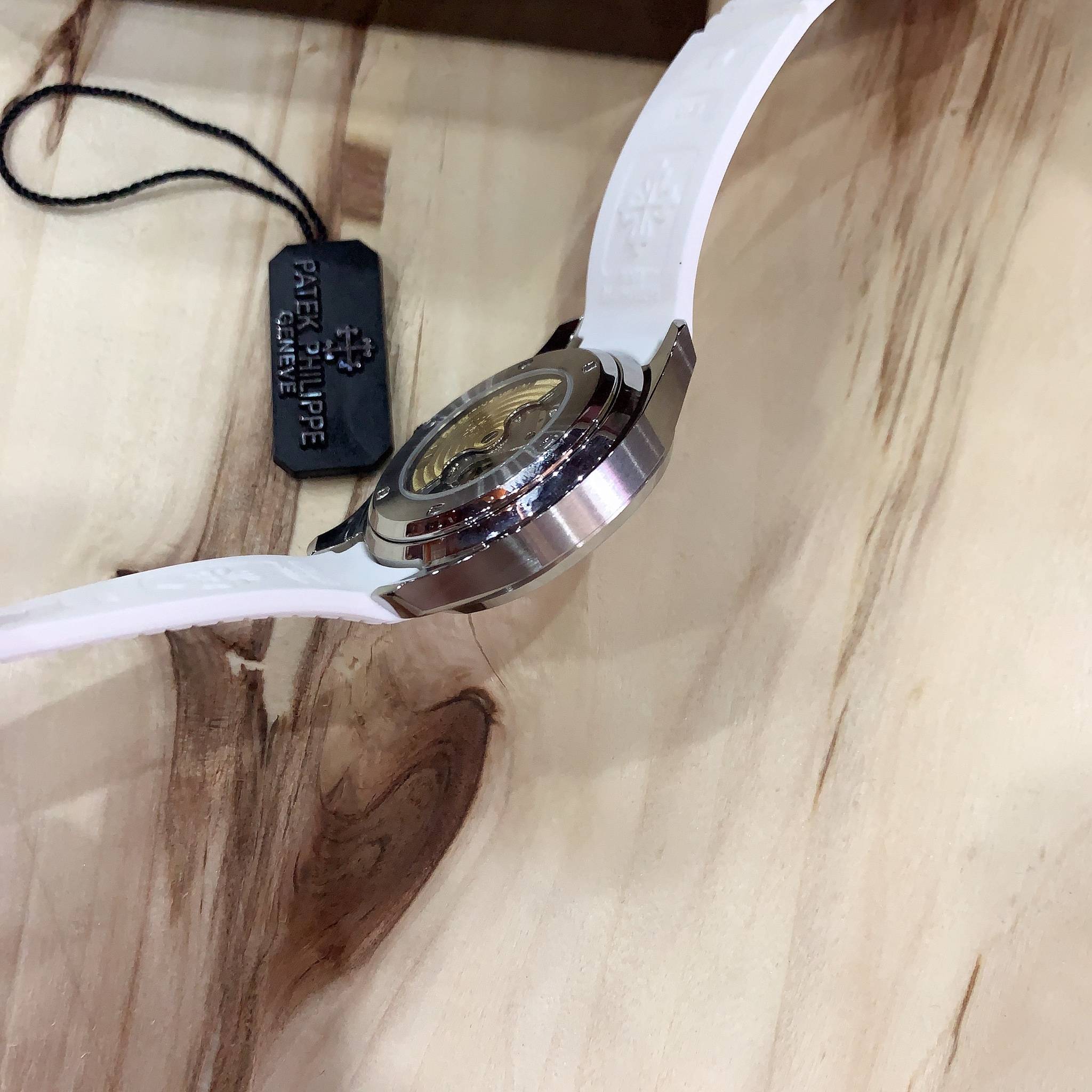 นาฬิกา Patek Philippe Aquanaut Mirror Swiss สายขาว