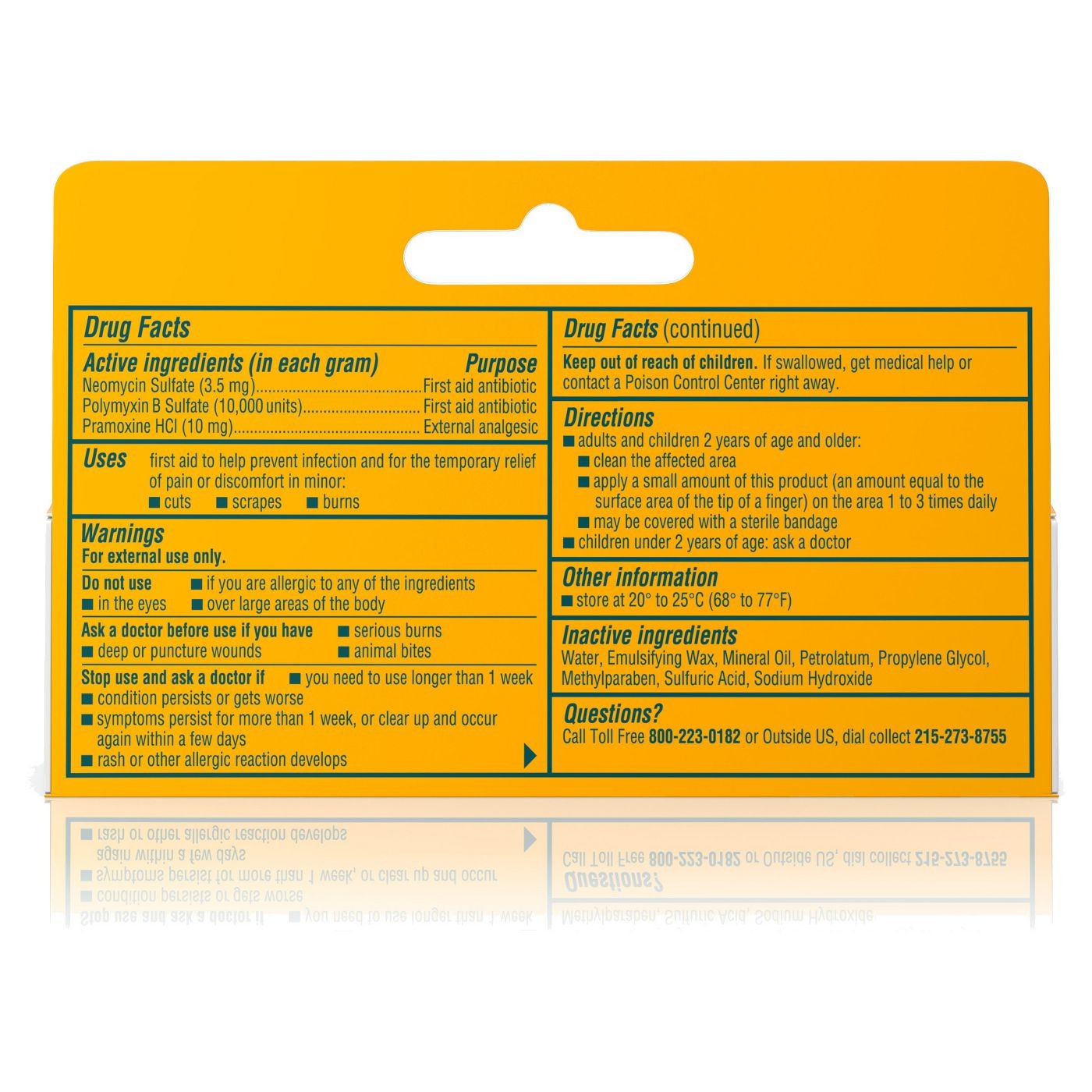 ครีมรักษาบาดแผลสำหรับเด็ก Johnson & Johnson NEOSPORIN + Pain Relief Cream for Kids